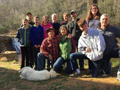 2015-03 PPC millpond001 ppc working retreat crew jim liz (Large)