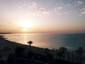 Sunrise. Larnaca, Cyprus March 2015