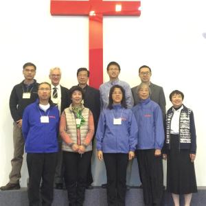 Representatives from Richmond Hills Christian Community Church neart Toronto, Ontario, Canada.